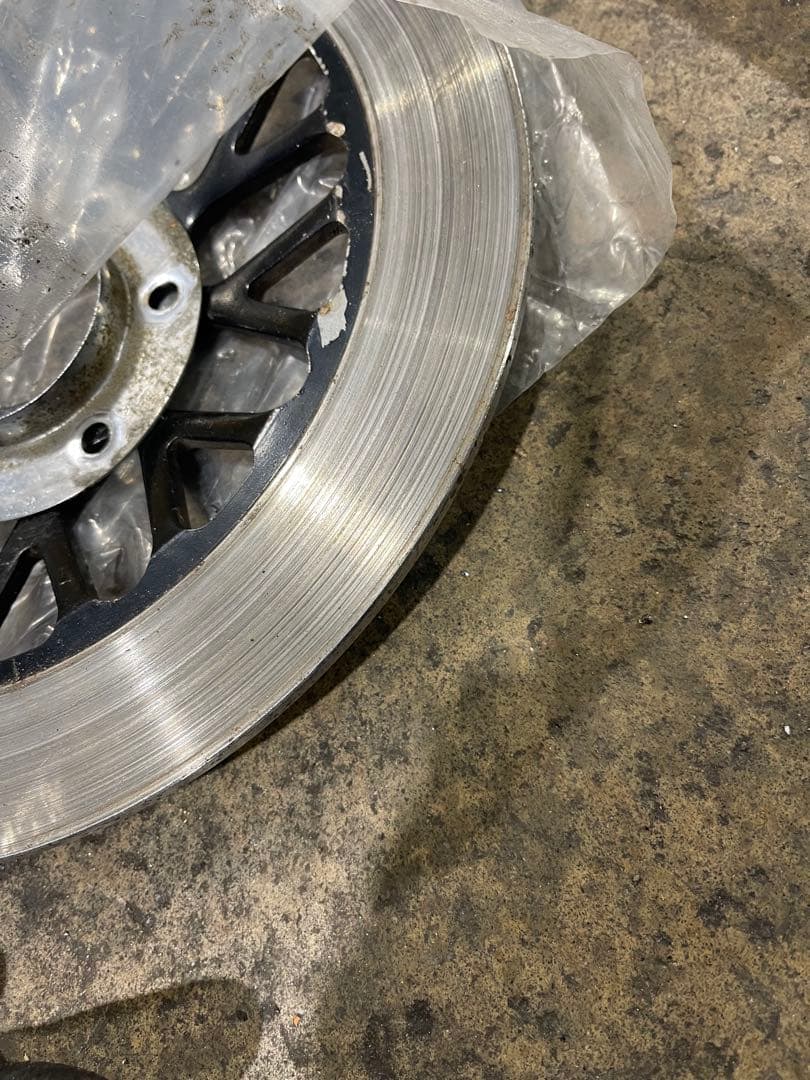 GS400 フロントフォーク　ブレーキ　ローター　キャリパーセット