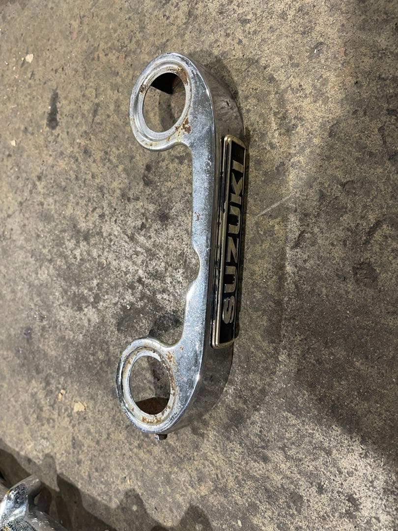 GS400 フロントフォーク　ブレーキ　ローター　キャリパーセット