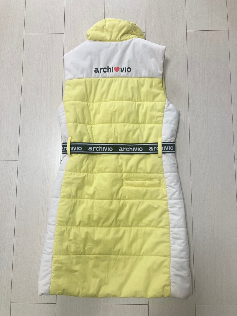 (美品)アルチビオarchivio 蓄熱中綿ワンピース サイズ36