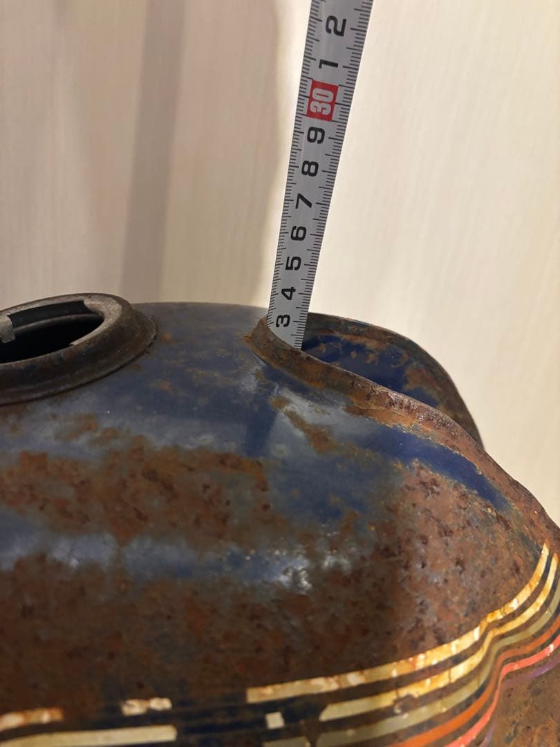 1975年 オリペン 青 ハーレー アエルマッキ タンク ジャンク