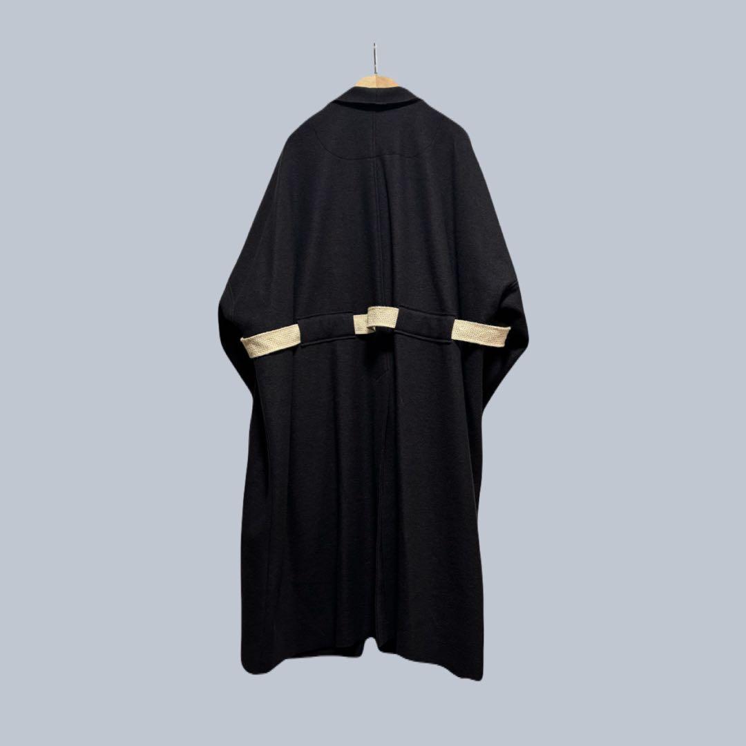 24AW 【ohta】 dark brown long coat