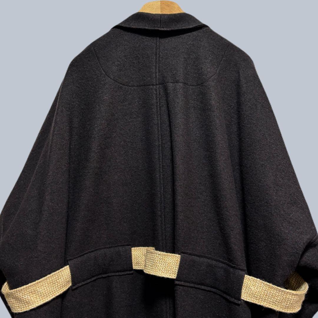 24AW 【ohta】 dark brown long coat