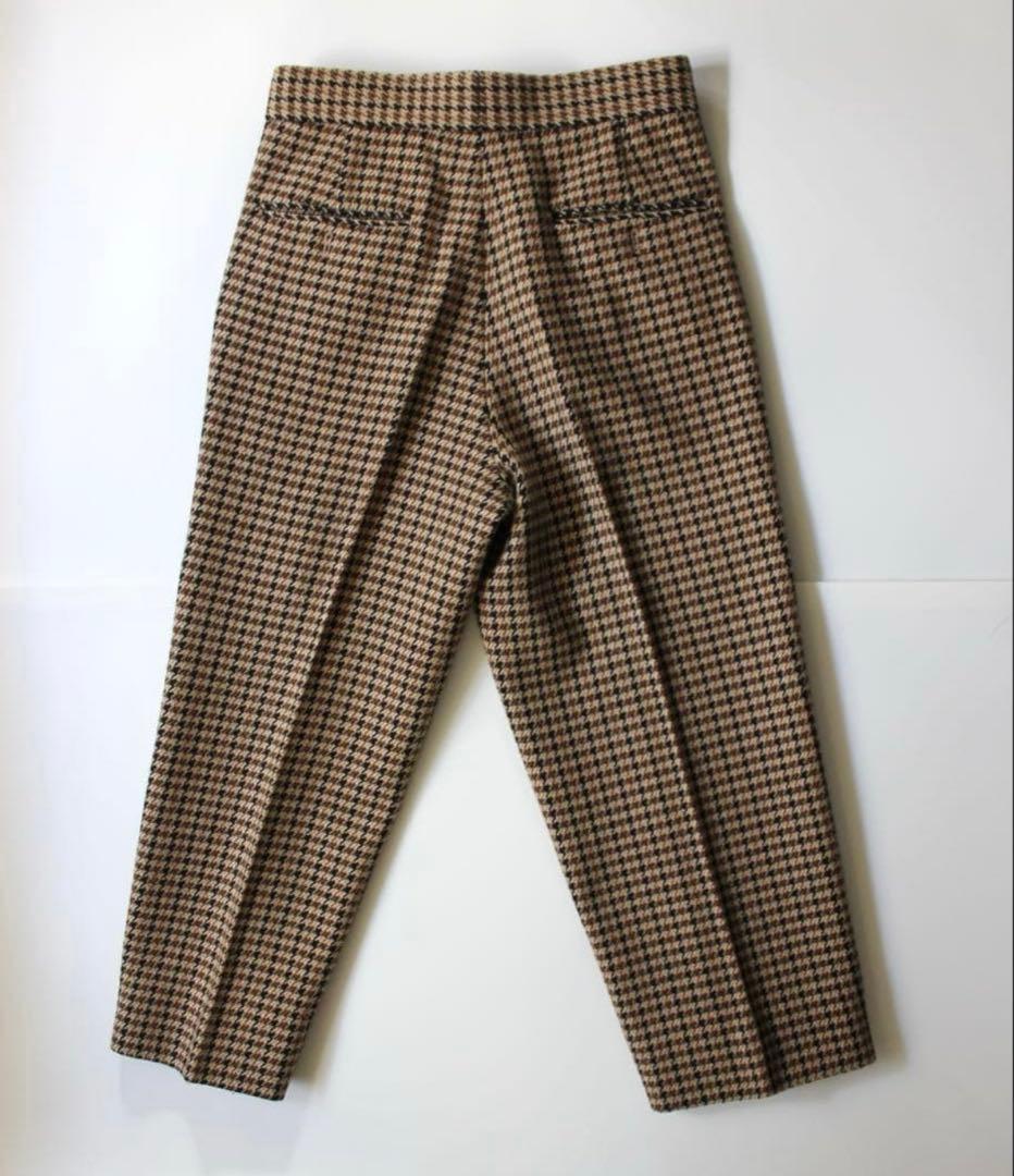 soeソーイ ガンクラブチェックロングコート&スラックス セットアップ 2WAY