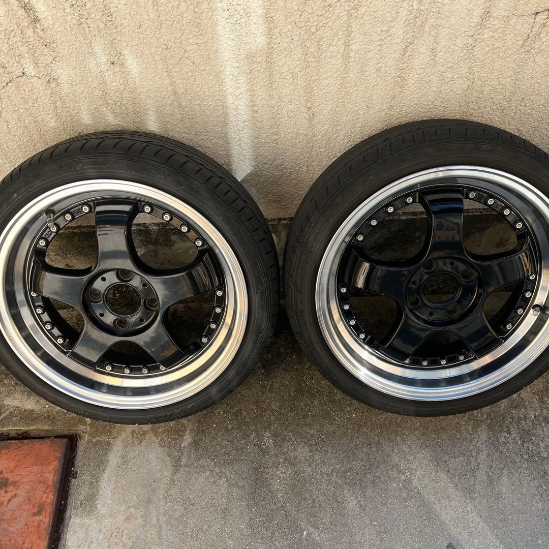 ステルスレーシング16インチ　4穴　5.5J +45