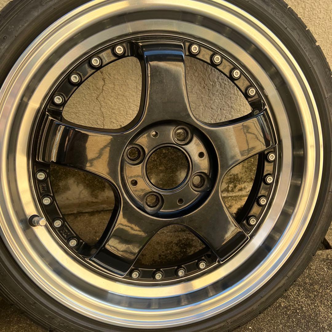 ステルスレーシング16インチ　4穴　5.5J +45