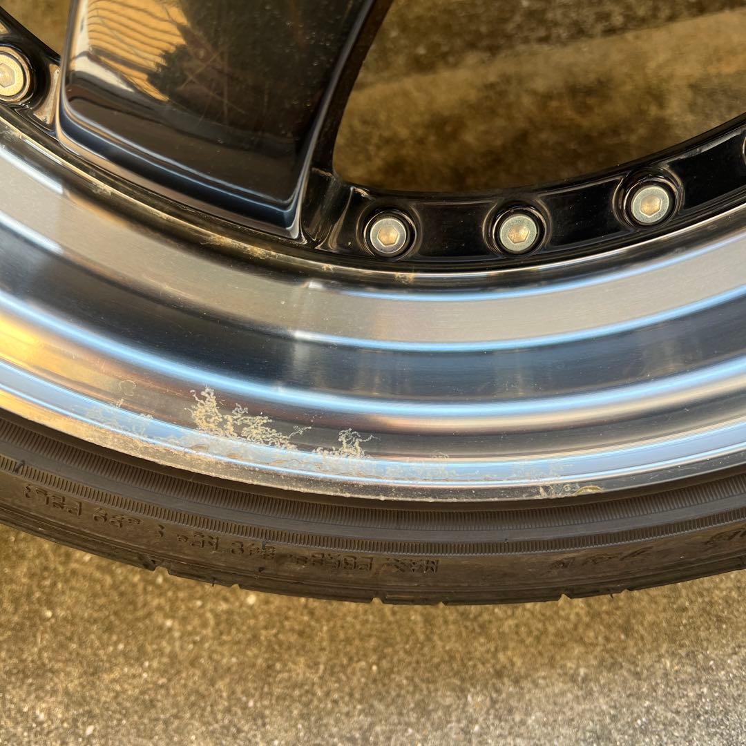 ステルスレーシング16インチ　4穴　5.5J +45