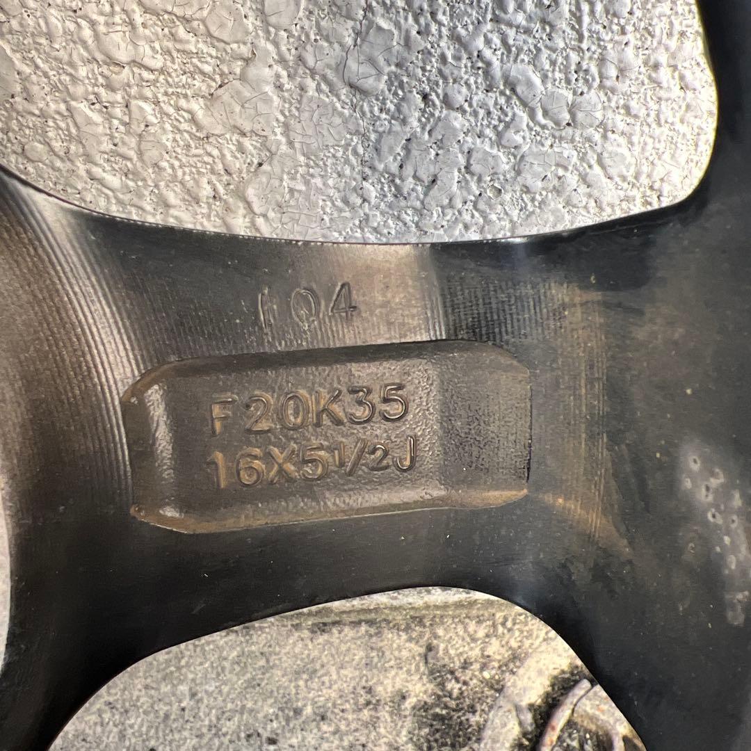 ステルスレーシング16インチ　4穴　5.5J +45