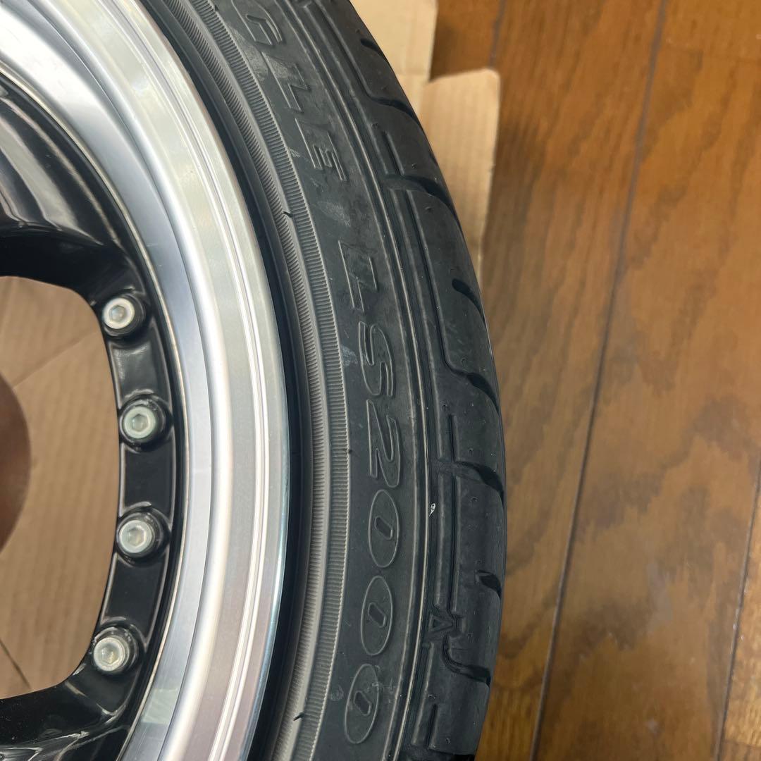 ステルスレーシング16インチ　4穴　5.5J +45