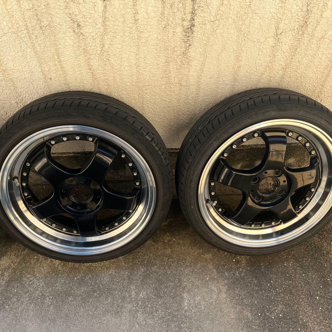 ステルスレーシング16インチ　4穴　5.5J +45