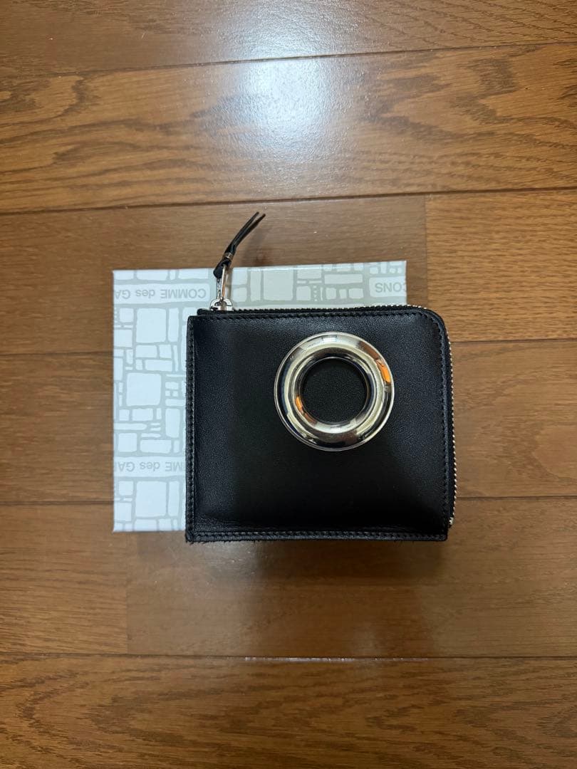 COMME des GARCONS SILVER EYELET L字ウォレット