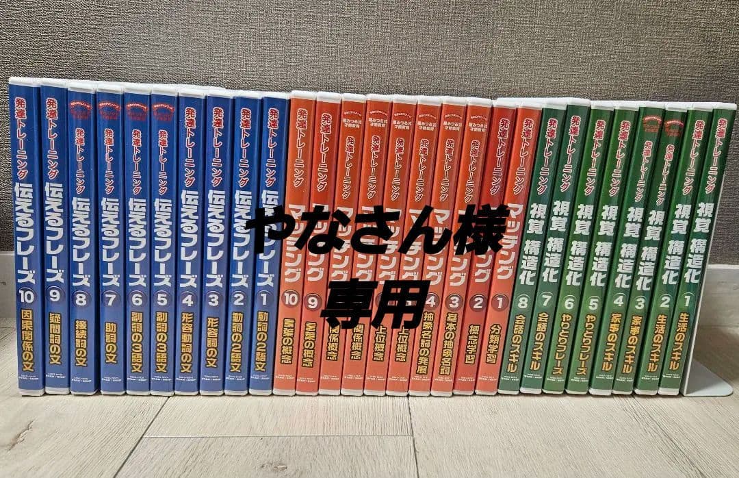 【値下げ2500円】星みつる　発達トレーニングDVD全28巻セット