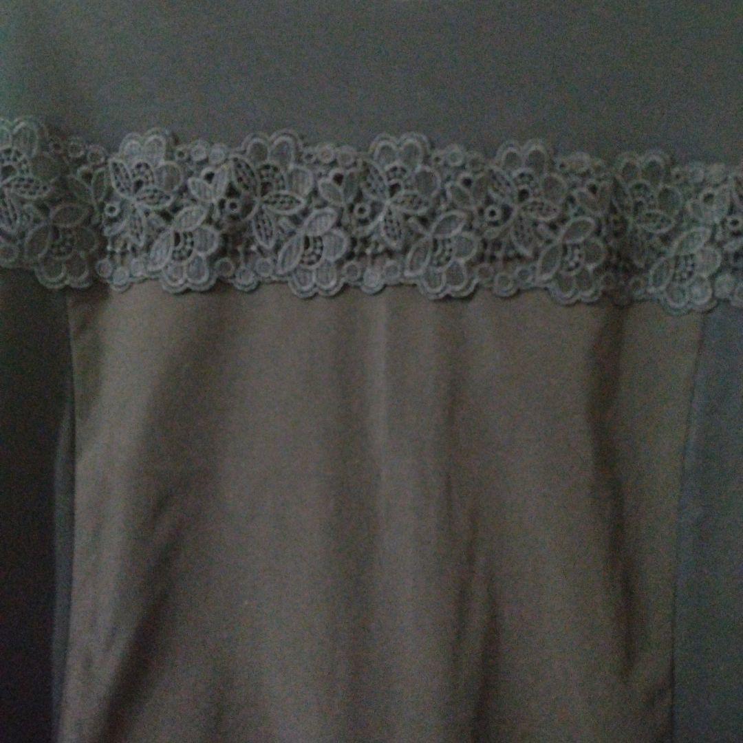 【新品】スーパービューティー胸元切替チュニック44