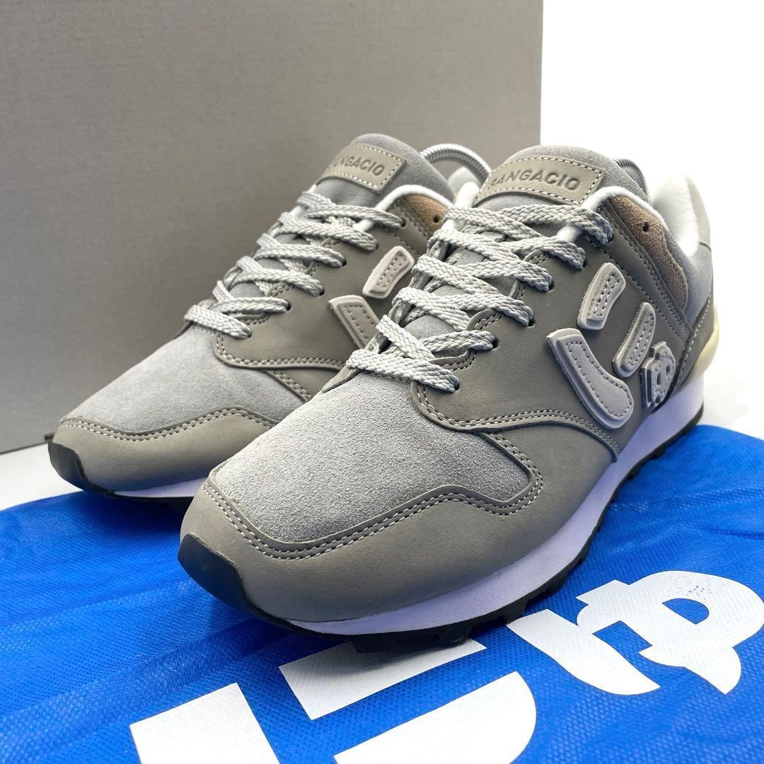 《未使用品》サンガッチョ にゅ スニーカー 10周年モデル グレー 24.5cm
