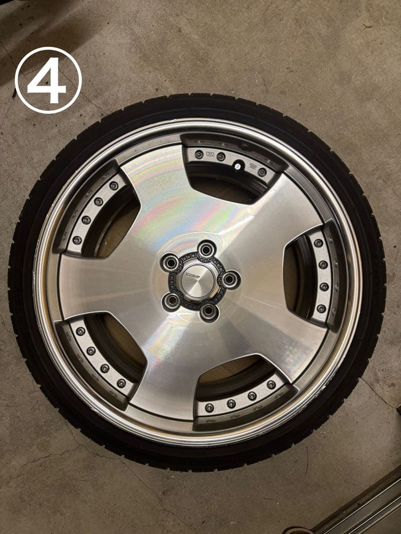 WORK ランベック LD1 19インチ　4本セット