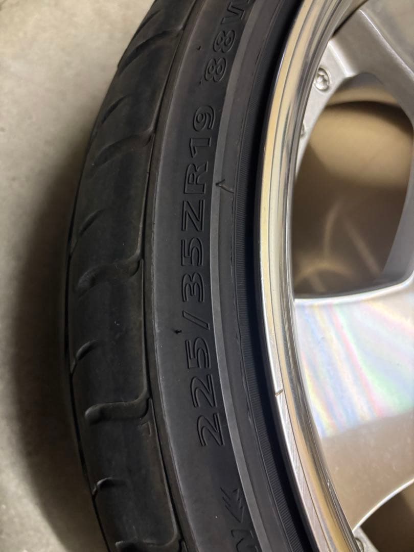 WORK ランベック LD1 19インチ　4本セット