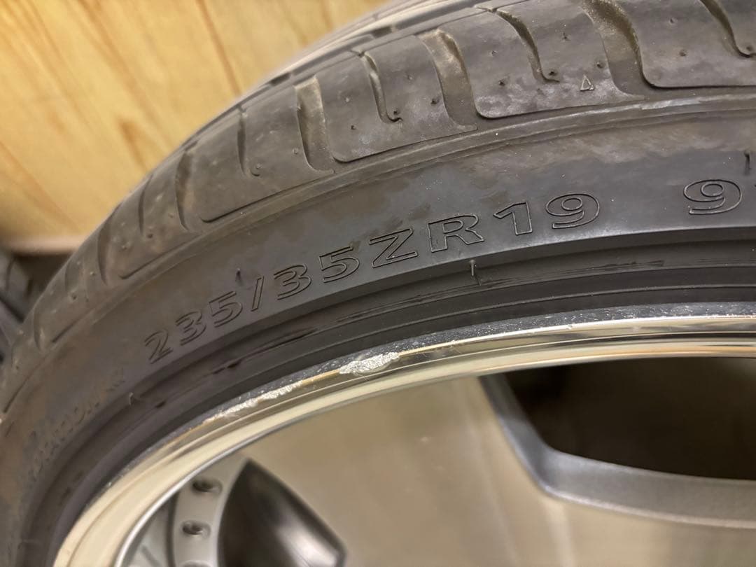 WORK ランベック LD1 19インチ　4本セット