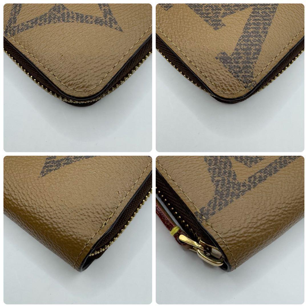 【新型】ルイヴィトン　モノグラム　ジャイアント　長財布　ジッピ－ウォレット