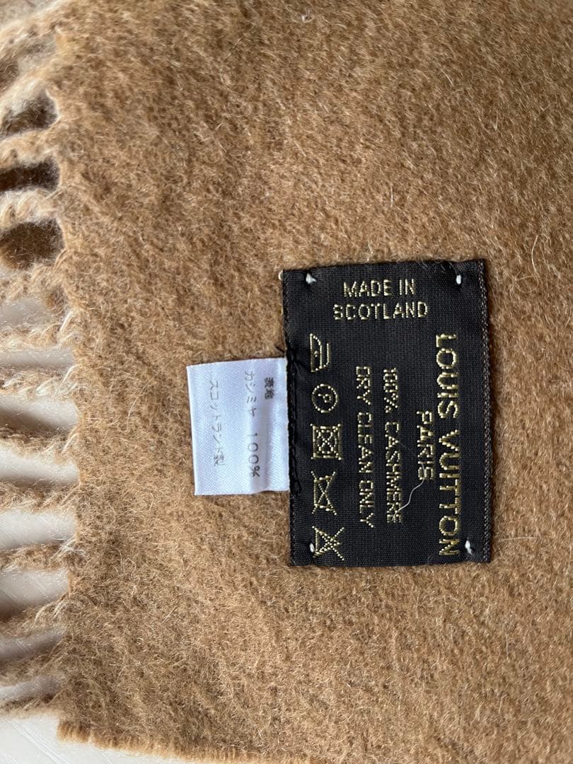 LOUIS VUITTON カシミヤマフラー