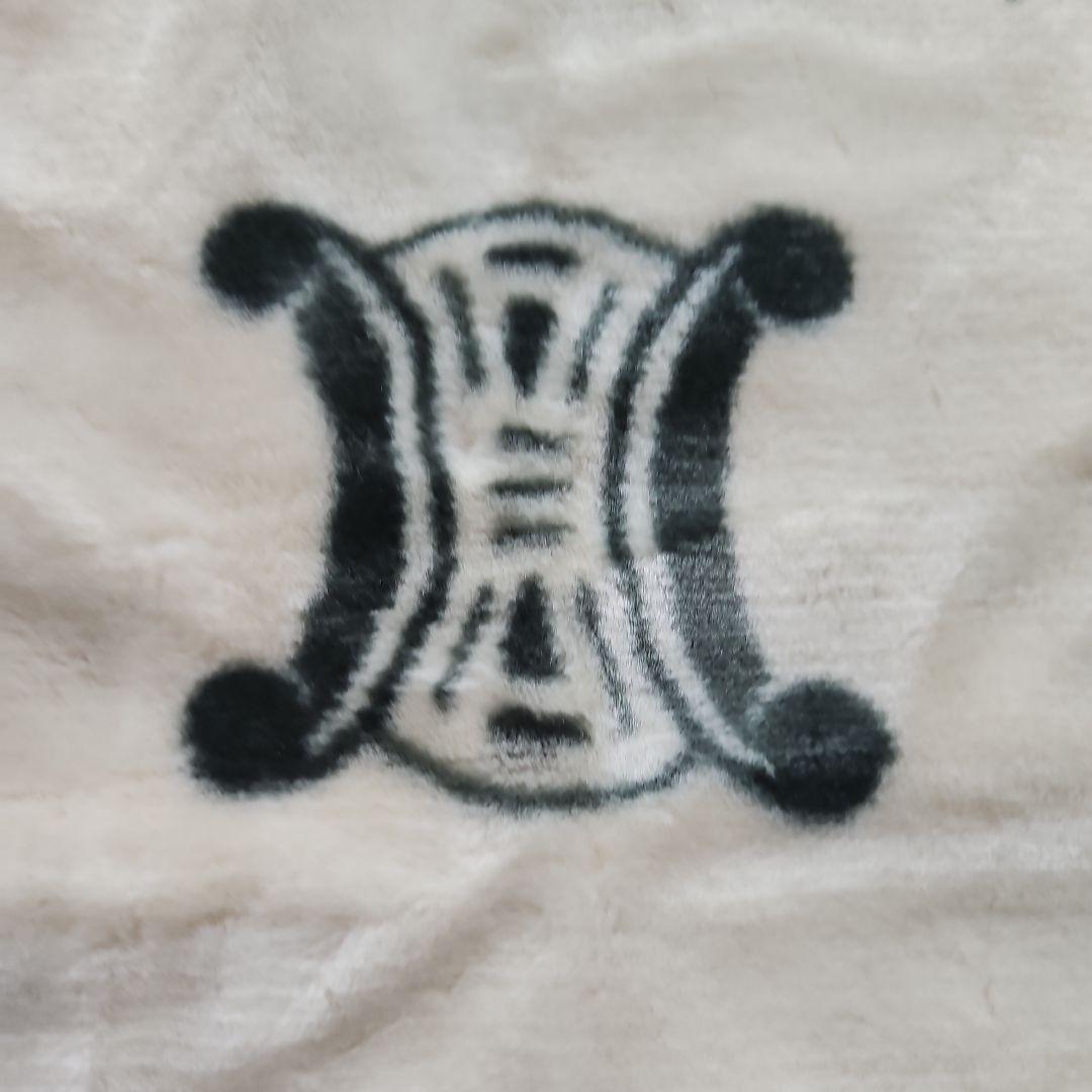 CELINE　セリーヌ　 アクリルハーフケット　ブランケット　新品タグ付