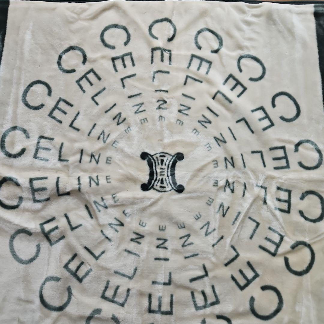 CELINE　セリーヌ　 アクリルハーフケット　ブランケット　新品タグ付