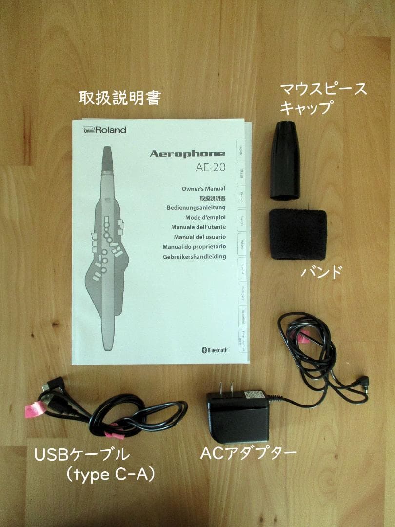 管楽器・吹奏楽器 Roland aerophone AE-20