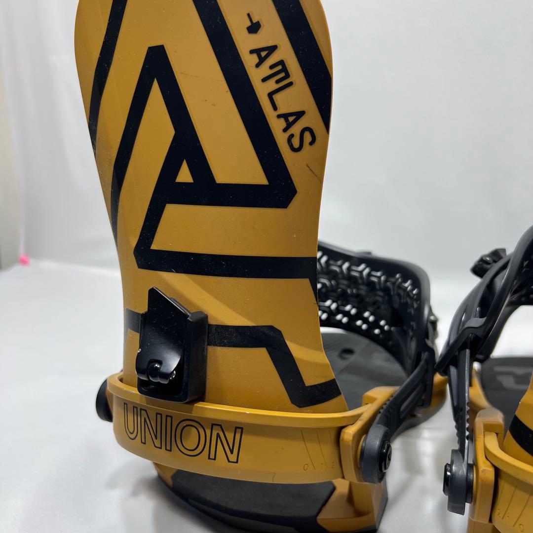 美品　UNION ATLAS ビンディング サンド　スノボ
