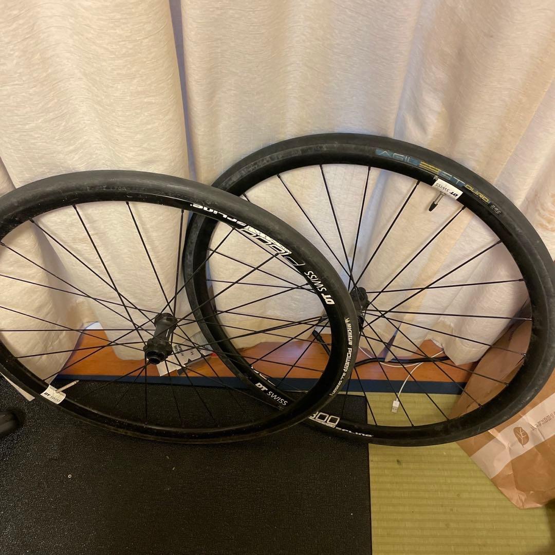 DT swiss p1800 ホイールセット　タイヤ　チューブ付き