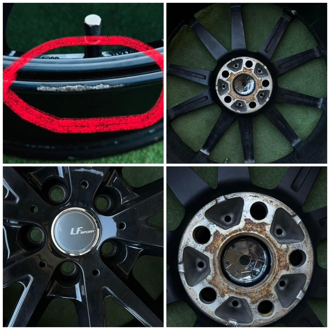 260126-01 アルミホイール ABE SHOKAI LF SPORT ４本