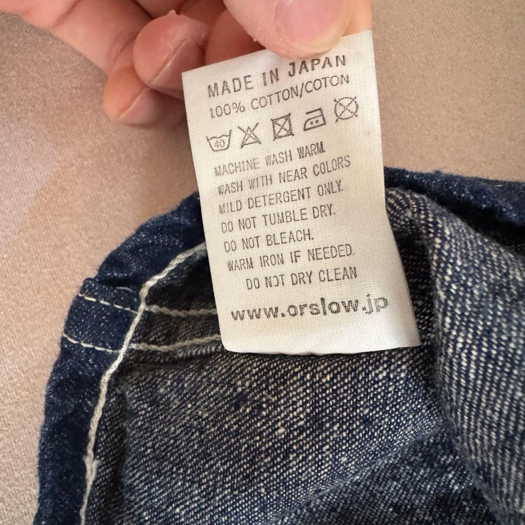 orslow オアスロウ カバーオール デニム ジャケット