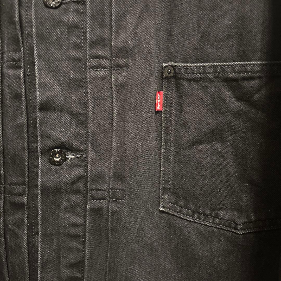 EDIFICE Levi's 別注デニムジャケット'COLLARLESS'