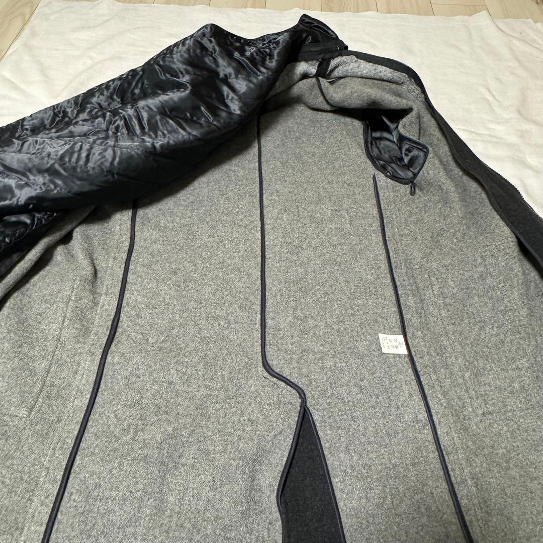 美品BrooksBrothersダッフルコートM黒イングランド製ウール