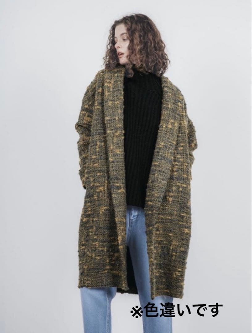 STUNNING LURE スタニングルアー ループツイード コクーンコート