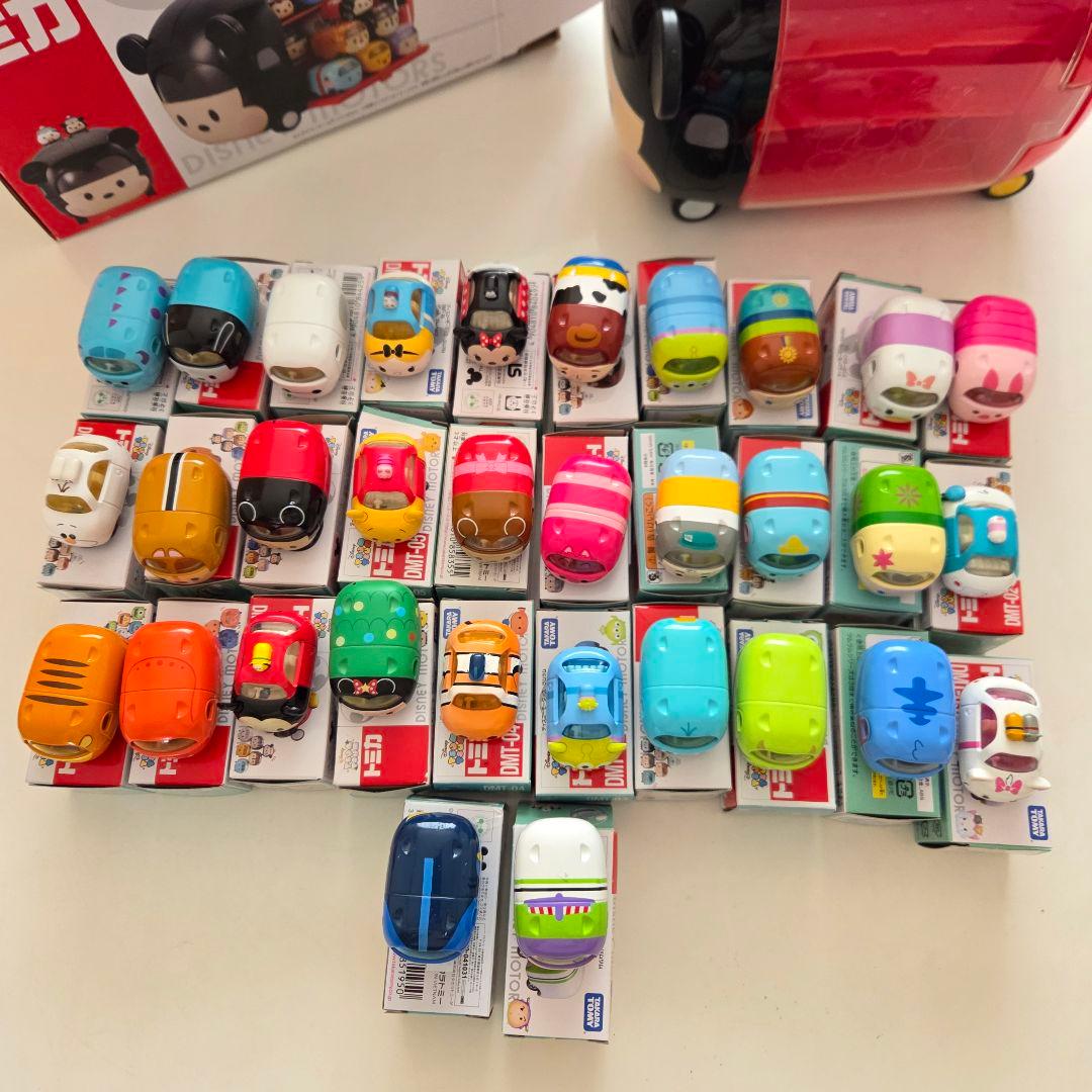 トミカ ディズニー ミニカーセット 32台+ツムツムキャリー（ミッキーマウス）