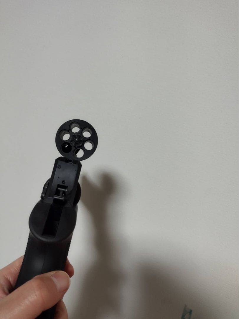 ガスリボルバー マテバ 5インチ ブラックヘビーウエイト プラグリップ仕様