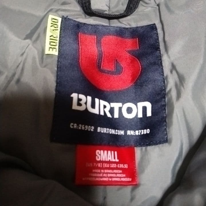 値下げ　バートン　スノーボード　ウエア