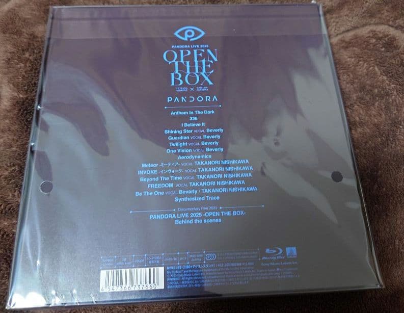 PANDORA/LIVE 2025-OPEN THE BOX-〈初回生産限定盤〉