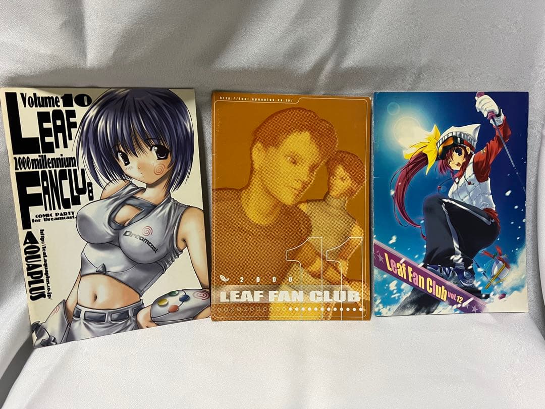Leafファンクラブ会報誌vol.1〜21・記念CD・カレンダー2種など
