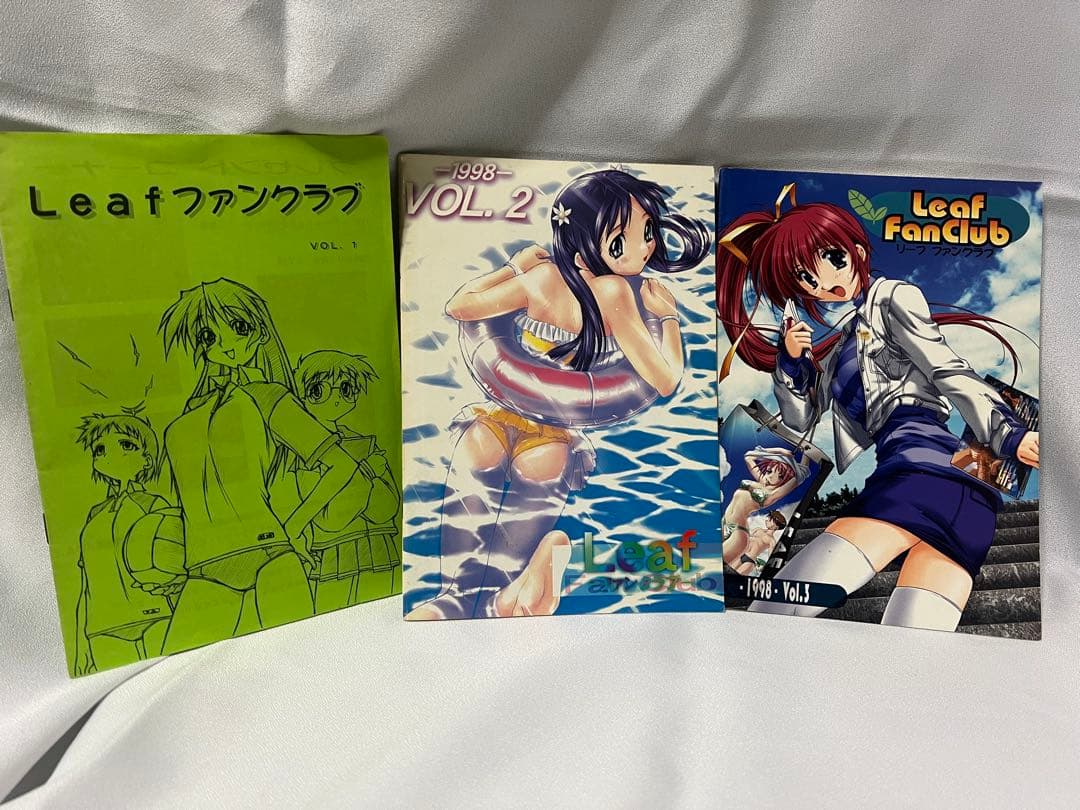 Leafファンクラブ会報誌vol.1〜21・記念CD・カレンダー2種など