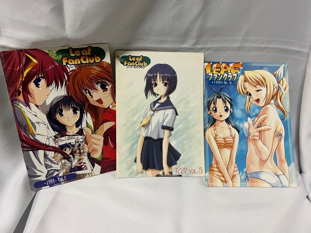 Leafファンクラブ会報誌vol.1〜21・記念CD・カレンダー2種など