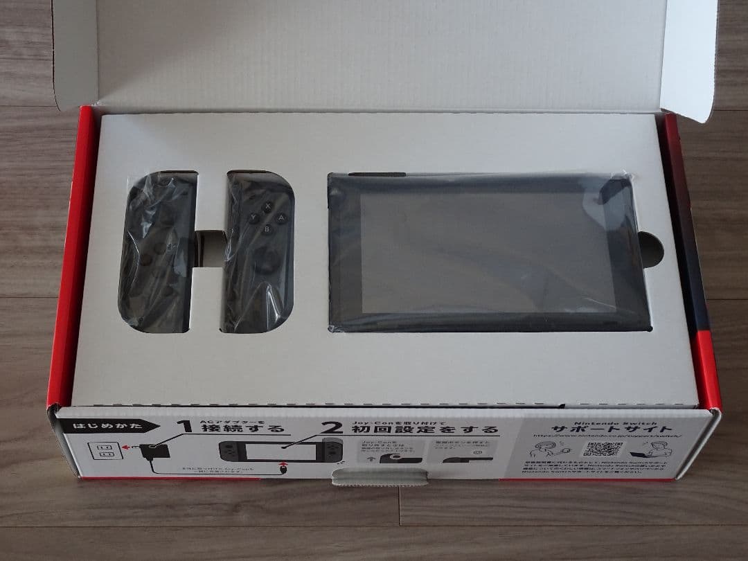 ★中古美品★　Nintendo Switch 本体　ニンテンドースイッチ　グレー
