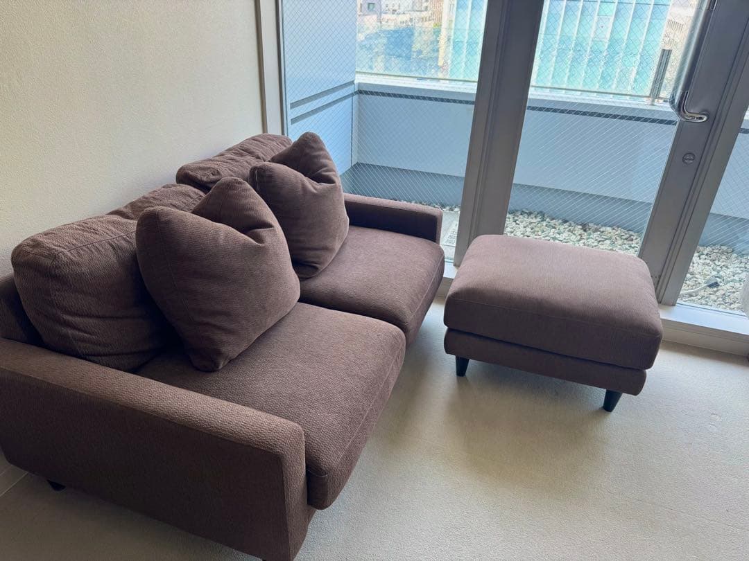 BECK【現地引渡し】Francfranc ソファ、オットマン