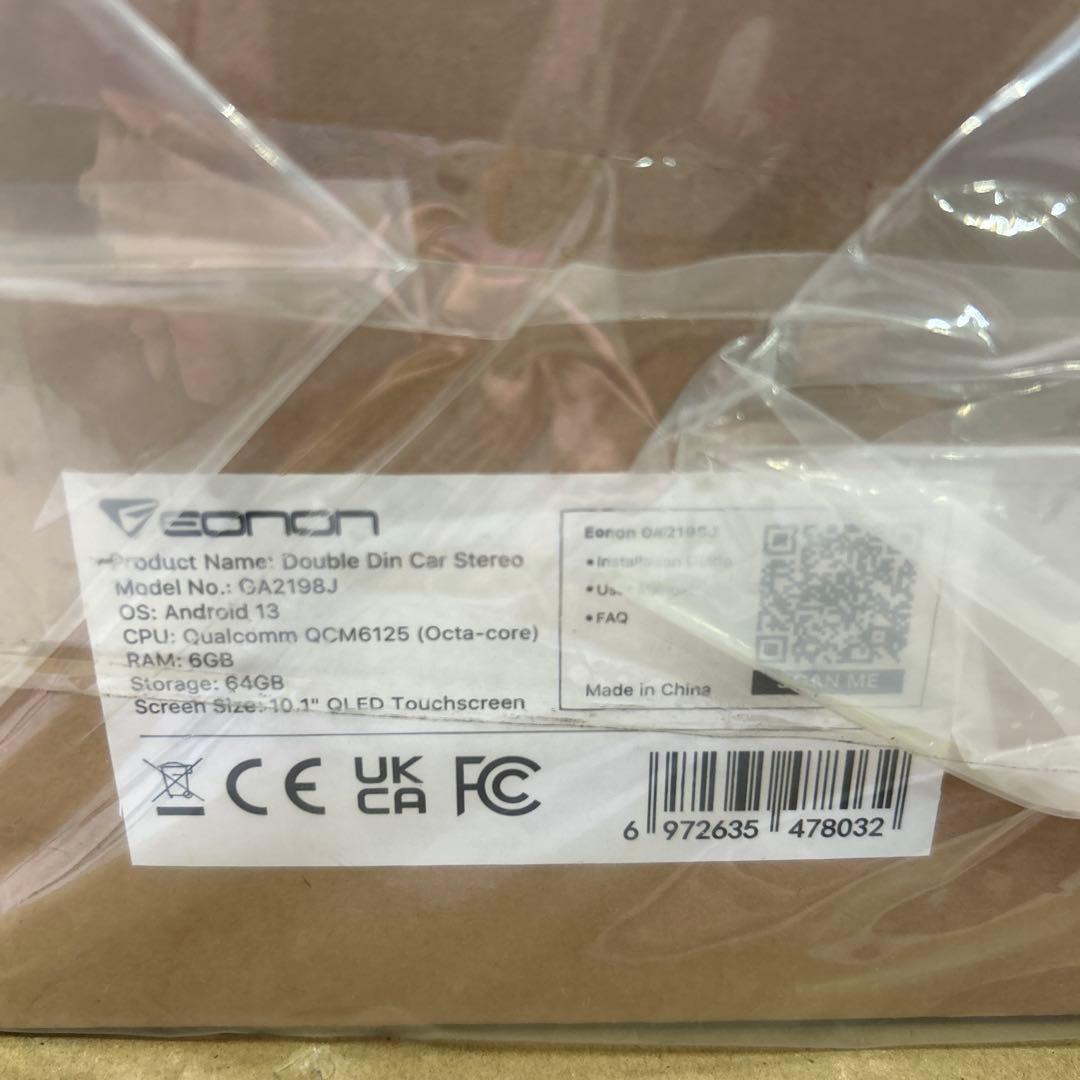EONON 10.1インチディスプレイオーディオ　6GB/64GB