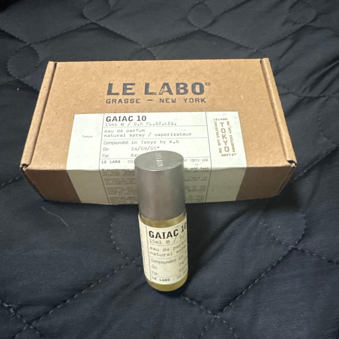 【LE LABO】正規品 ルラボ ガイアック10 15ml 【GAIAC10】