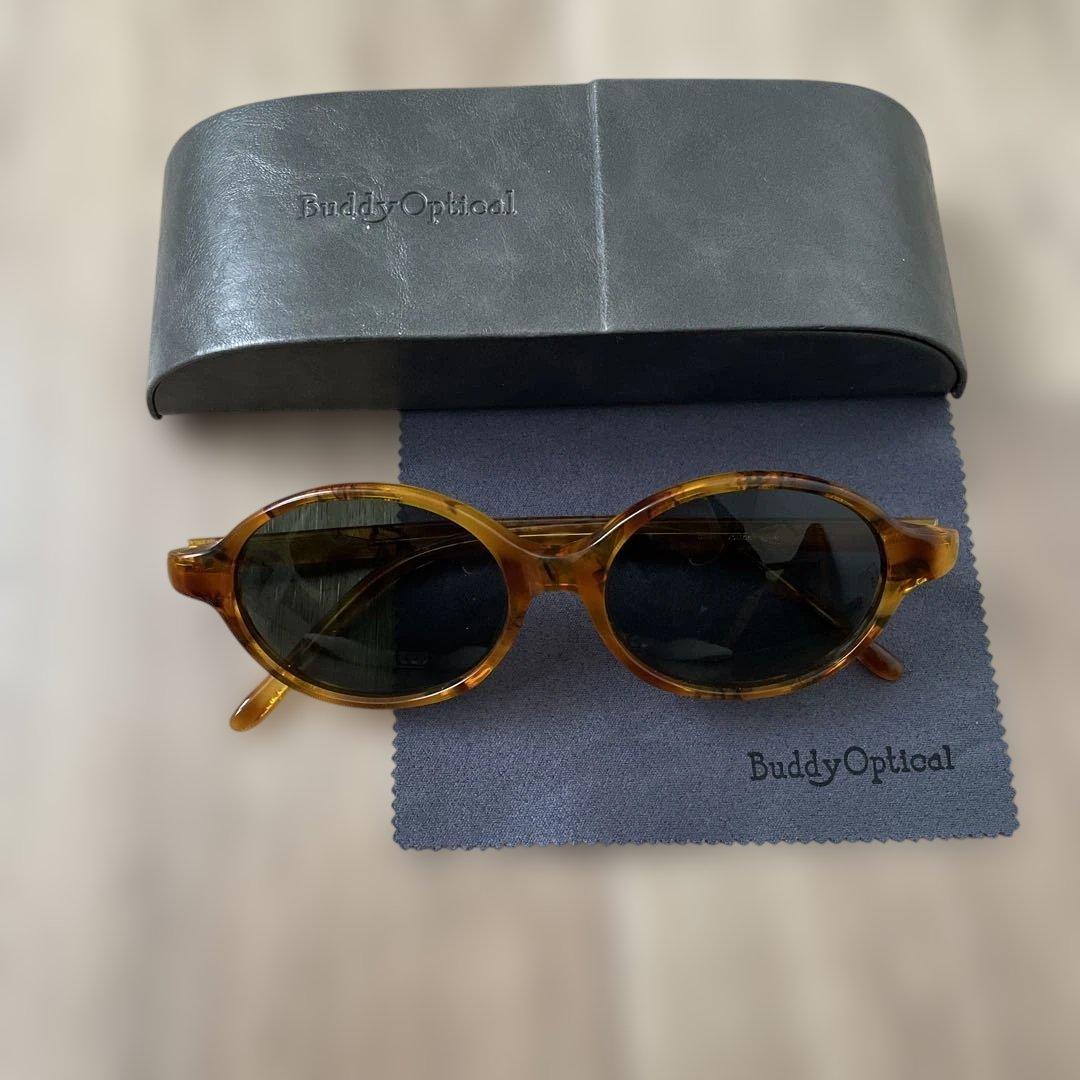 の*。様 Buddy Optical E.B. オーバル Y2K 偏光サングラス