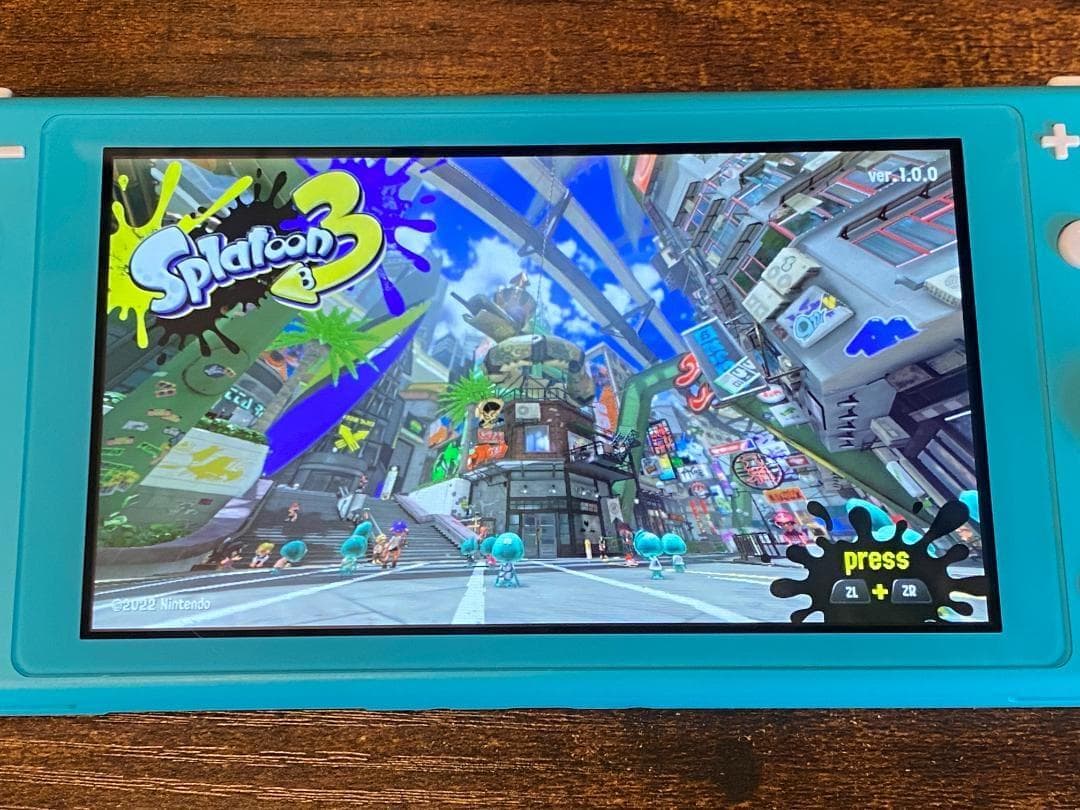 Nintendo Switch Lite ターコイズ + Splatoon 3