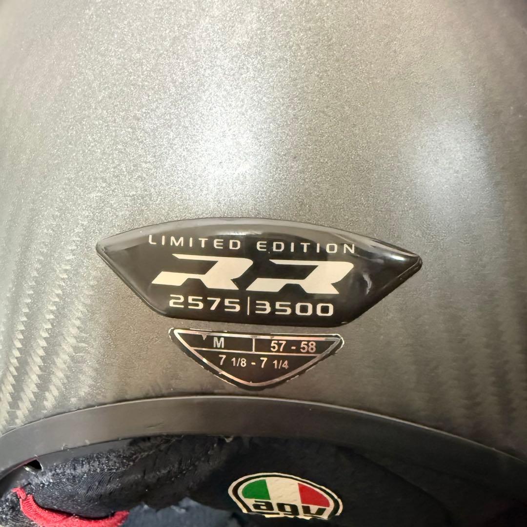 AGV PISTA GPRR 世界3500個限定モデル【ウィング無し】