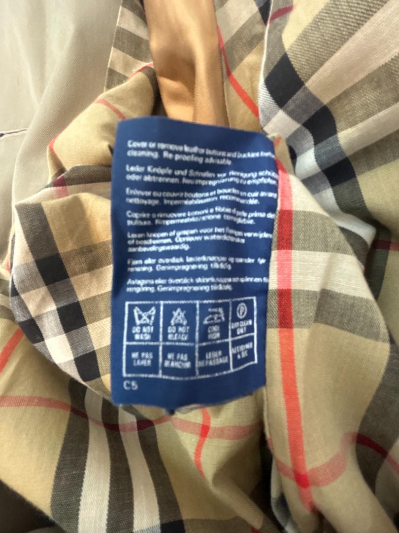 Burberrys 英国製 トレンチコート ベージュ 古着