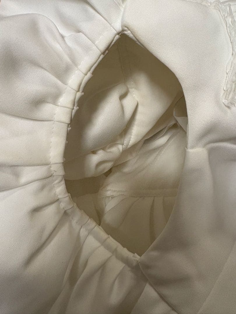 Dress Production オフショルダーAラインドレス　 W274WH