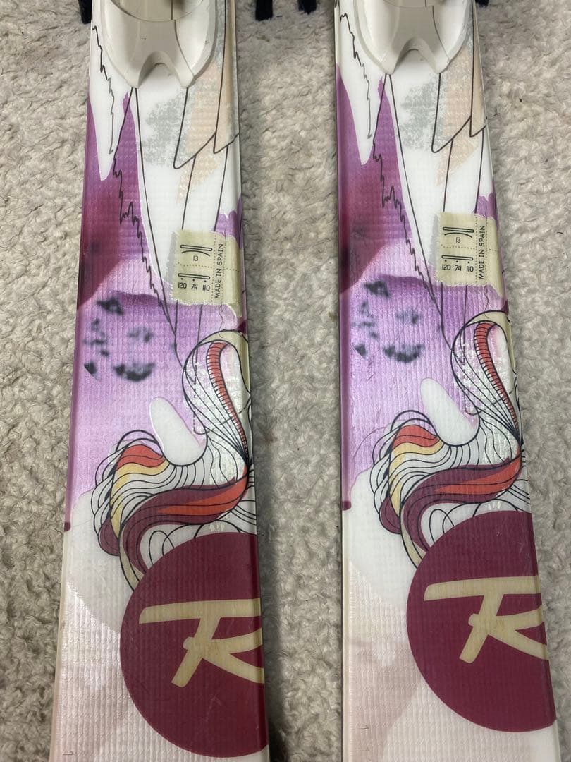 ROSSIGNOL Temptation light スキー板 156cm中古