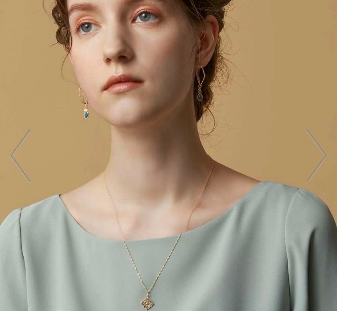 アガット　チャーム　レース　K10 ダイヤモンドチャーム